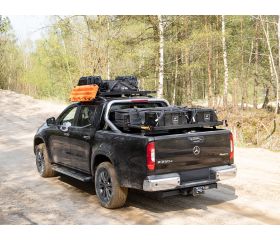 Mercedes-Benz X-Class w/MB Style Bars (2017-heden) Slimline II laadbedrek kit