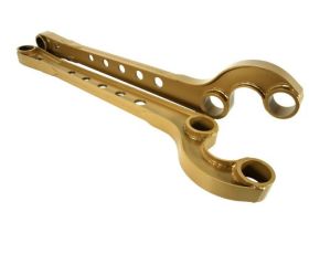 Set van 3 graden caster-gecorrigeerde voorste draagarmen voor Discovery 2