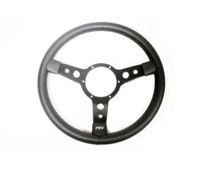MOUNTNEY 14in 3-SPOKE VINYL REPLACEMENT STEERING WHEEL - NO BOSS - BEA
