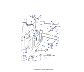 PIPE-PUMP TO COOLER OIL D1