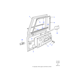 Filler Strip Door Vertical