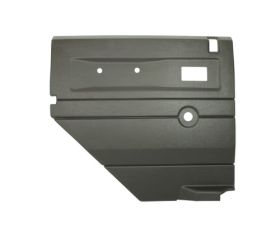 DGREY LH PUSH BUTTON REAR DOOR CARD WITH MANUAL WINDOWS DEF UPTO 2007