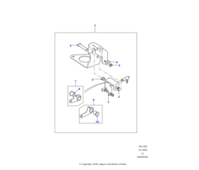 Bush for lever for Hand Throttle Control – parts to fit 101