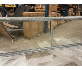 101 LAND ROVER WINDOW FRAME WITH GLAZING