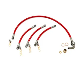 Rücklaufleitung für Einspritzdüsen – Land Rover 300Tdi. Ersetzt die OE-Nummern: MJN100910 · ERR3306 · ERR3306R · NRC9770 · NRC9771 Trans Red