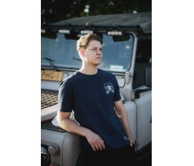BAS4CARS T-SHIRT GRÖSSE M BLAU