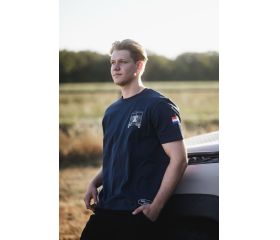 BAS4CARS T-SHIRT GRÖSSE XXL BLAU
