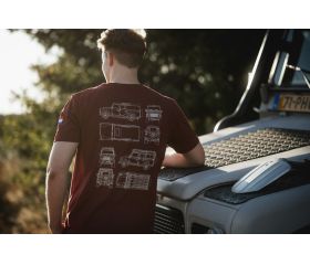 BAS4CARS T-SHIRT GRÖSSE L ROT